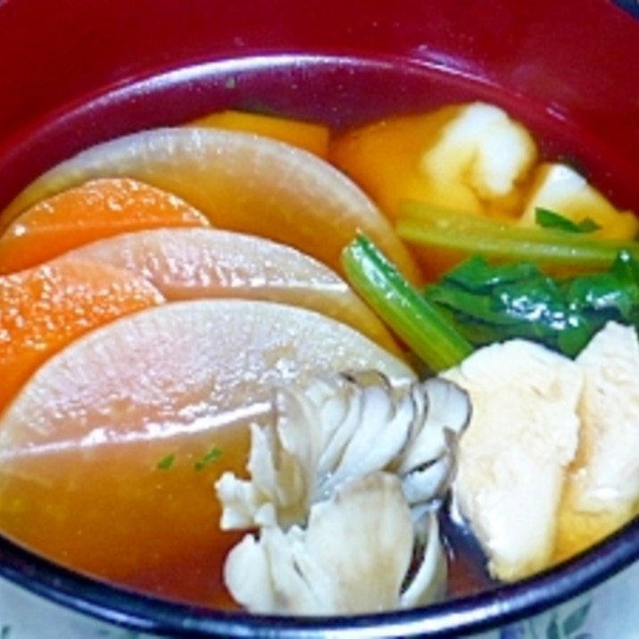 白だしorめんつゆで簡単お雑煮 レシピ 作り方 By Arakurea 楽天レシピ